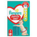 Pampers Pants, pannolini, taglia 3, 6-11 kg, 128 pz.