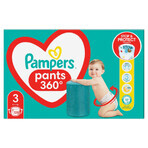 Pampers Pants, pannolini, taglia 3, 6-11 kg, 128 pz.