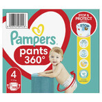 Pampers Pants, diapers, size 4, 9-15 kg, 108 pcs