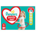 Pampers Pants, scutece, mărimea 6, 14-19 kg, 84 buc