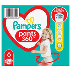 Pampers Pants, scutece, mărimea 6, 14-19 kg, 84 buc