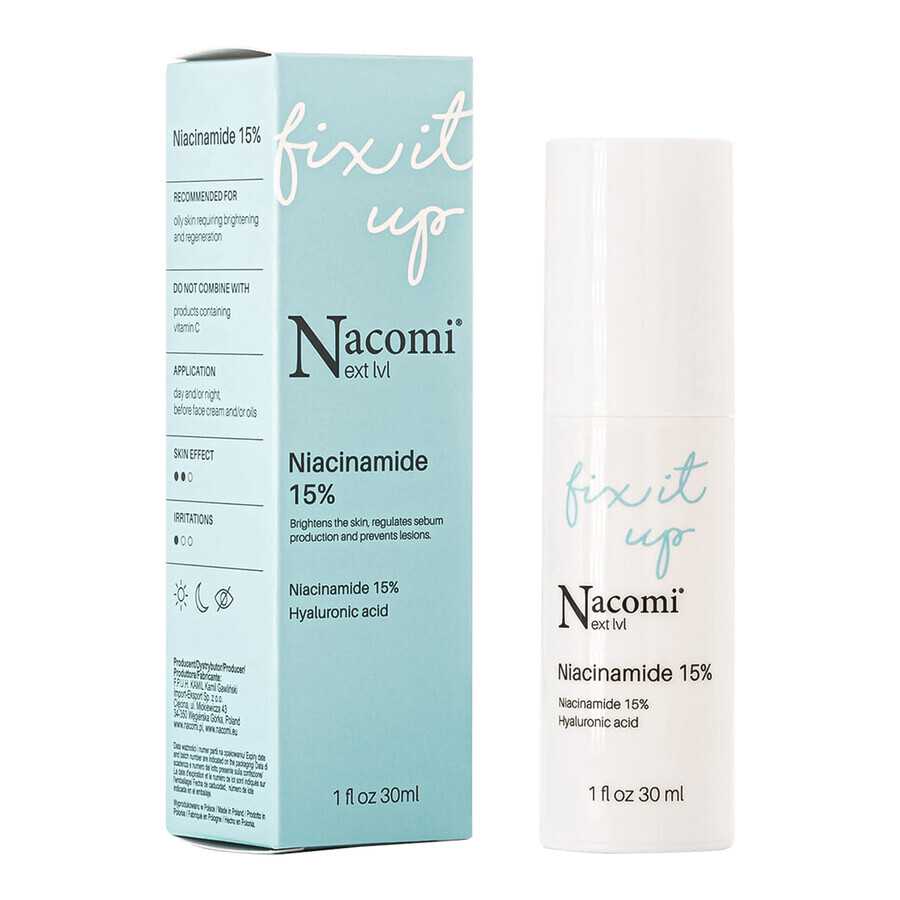 Nacomi Next Level, serum with niacinamide 15%, 30 ml