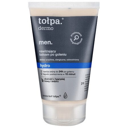 Tolpa Dermo Men Hydro, baume hydratant après-rasage, 100 ml