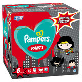 Pampers Pants, Windeln, Justice League, Größe 6, 15+ kg, 60 Stück