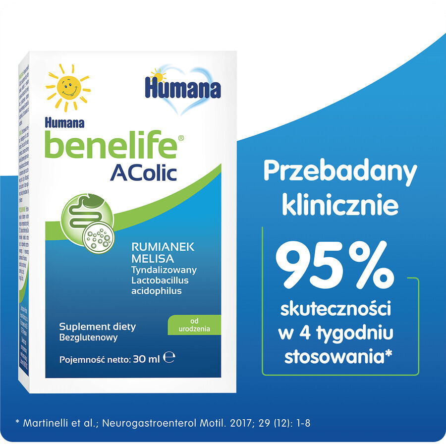 Humana Benelife Acolic, vanaf de geboorte, 30 ml