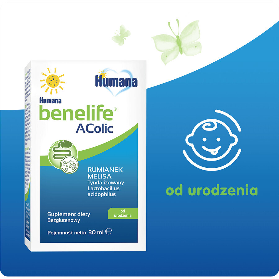 Humana Benelife Acolic, vanaf de geboorte, 30 ml