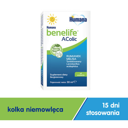 Humana Benelife Acolic, vanaf de geboorte, 30 ml