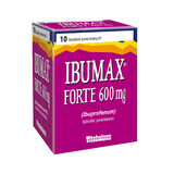 Ibumax Forte 600 mg, 10 film-coated tablets