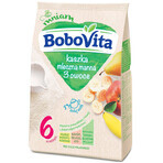 BoboVita Porridge, mere, pere și banane, lăptos, după 6 luni, 230 g