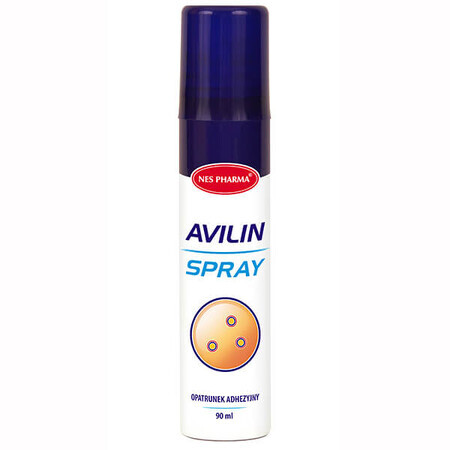 Avilin Spray, adhesive dressing, sterile, 90 ml