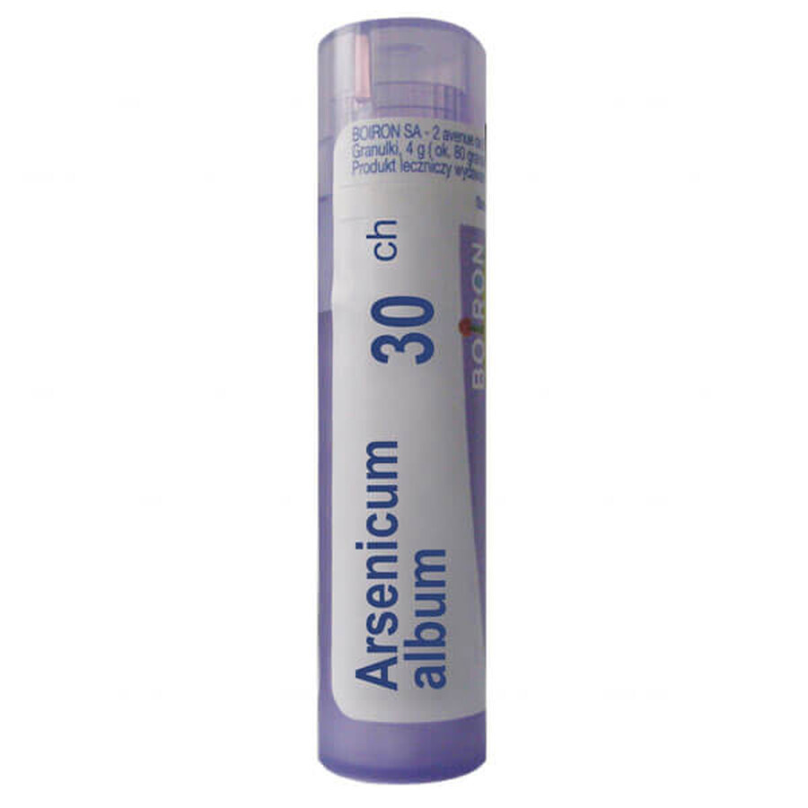 Boiron Arsenicum album 30 CH, granuli, 4 g