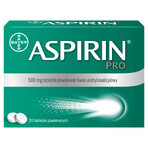 Aspirina Pro 500 mg, 20 compresse rivestite con film