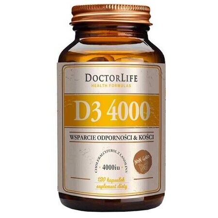 Doctor Life D3 4000, 120 Kapseln