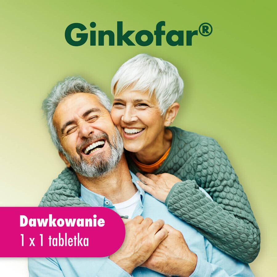 Ginkofar 40 mg, 60 comprimidos