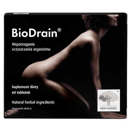 New Nordic BioDrain, 60 tabletten