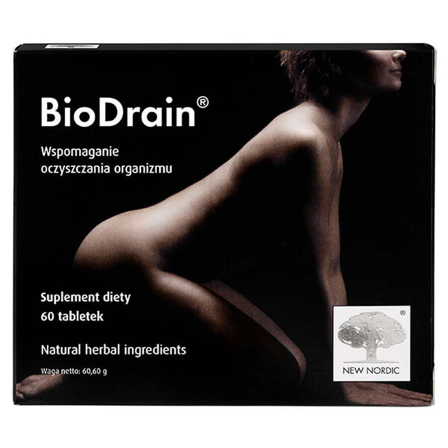 New Nordic BioDrain, 60 tabletten