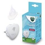 Vicks Comforting Vapors, difuzor de ulei de contact + 2 reîncărcări, aromă de rozmarin și lavandă