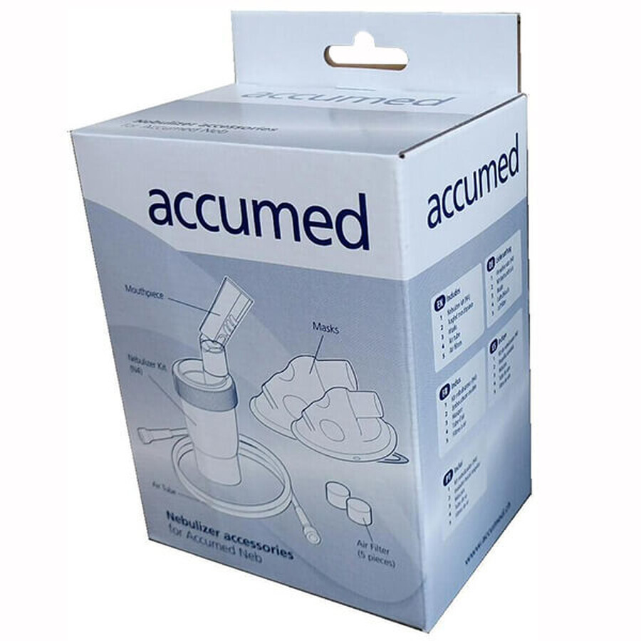 Accumed NF100, compressor inhaler for children and adults