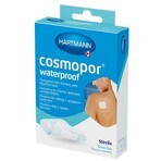 Cosmopor Waterproof, medicazione assorbente, autoadesiva, impermeabile, sterile, trasparente, 7,2 cm x 5 cm, 5 pz.