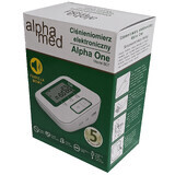 Alphamed Alpha One B07, elektronisches Oberarm-Blutdruckmessgerät mit 22-40 cm Manschette