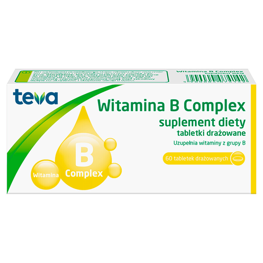 Teva Vitamin-B-Komplex, 60 Tabletten