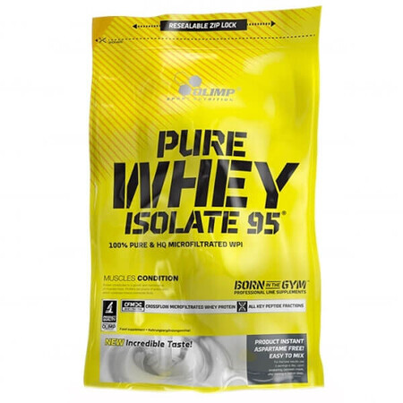 Olimp Pure Whey Isolate 95, vanilla flavor, 600 g