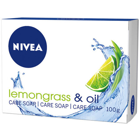 Nivea, nourishing soap, lemongrass and oil, 100 g