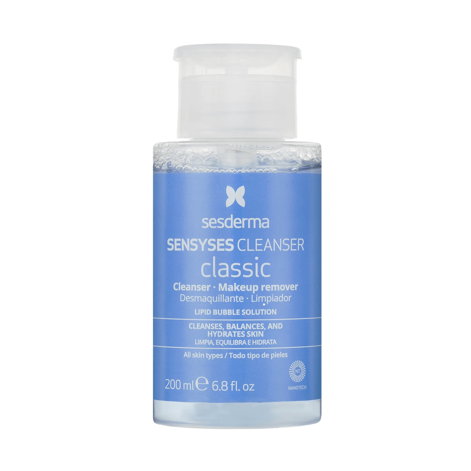 Sesderma Sensyses Classic, Make-up-Entferner für das Gesicht, alle Hauttypen, 200 ml