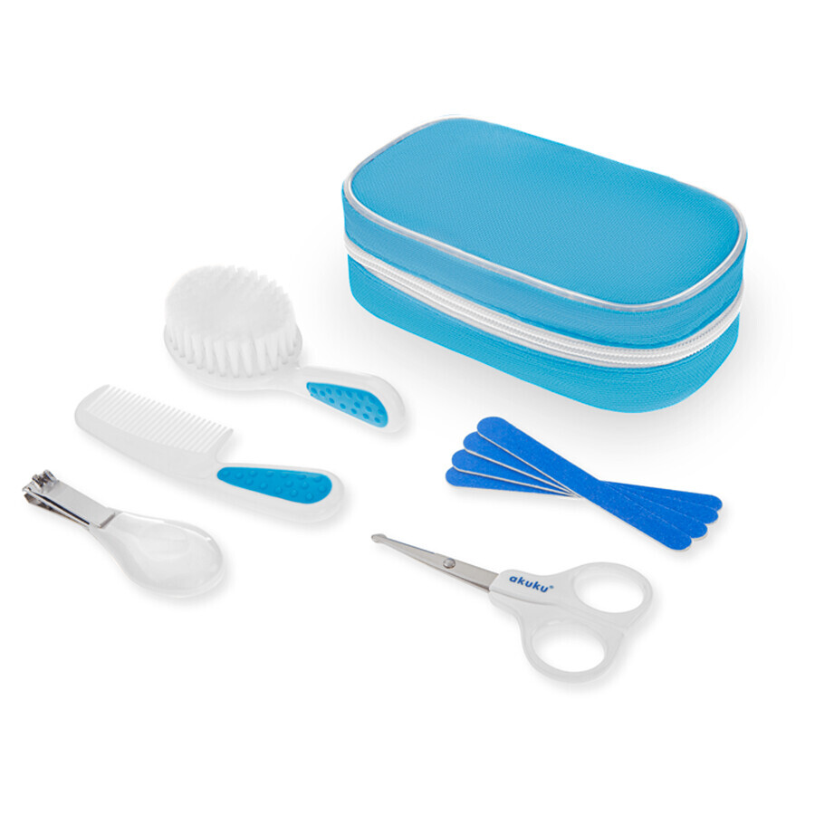 Acuk, set per la cura del bambino, blu, A0308