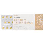 SEMA Lab Vitamin D3 2000 IU + K2 (MK-7) 100 µg, 60 soft capsules