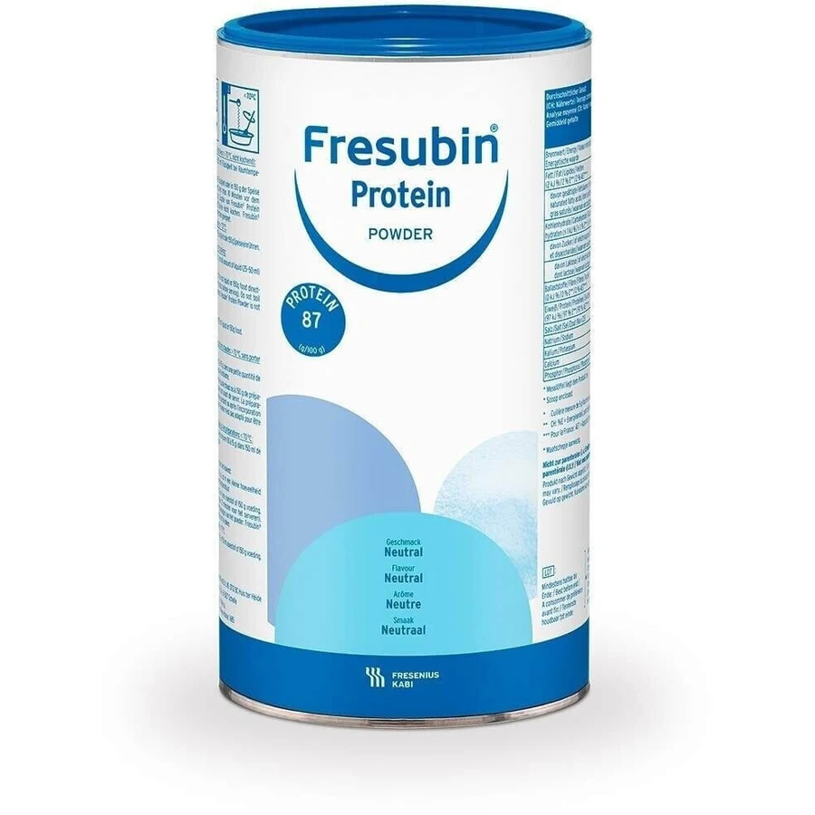 Fresubin pudră proteică neutră, 300 g -  fără gluten și lactoză, Fresenius Kabi