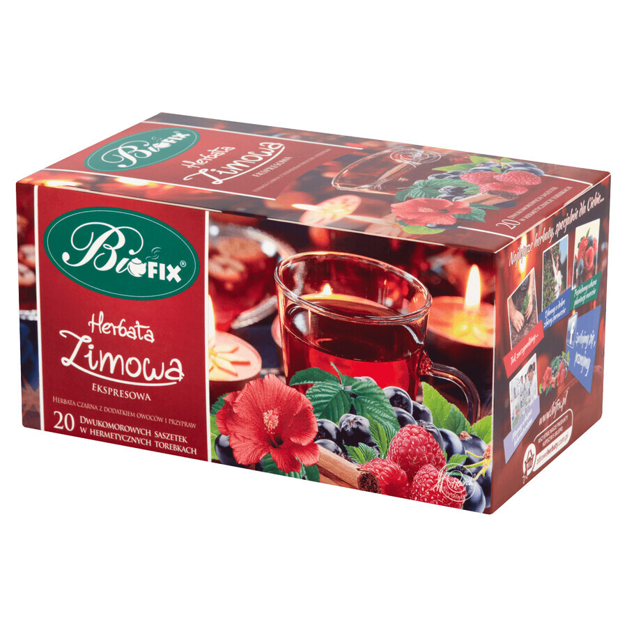 Bi Fix, Premium-Winterfrüchtetee, 20 Portionsbeutel