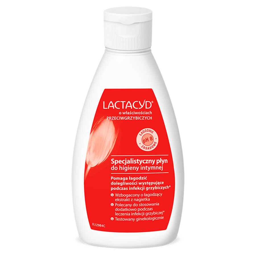 Lactacyd Antimicotico, liquido ginecologico per l'igiene intima, 200 ml