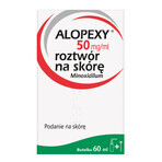 Alopexy 5% (50 mg/ml) solution for cutaneous application, 60 ml