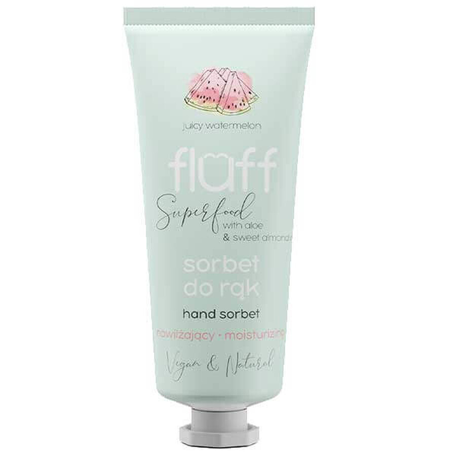 Fluff Superfood, sorbet de mână, pepene galben suculent, 50 ml