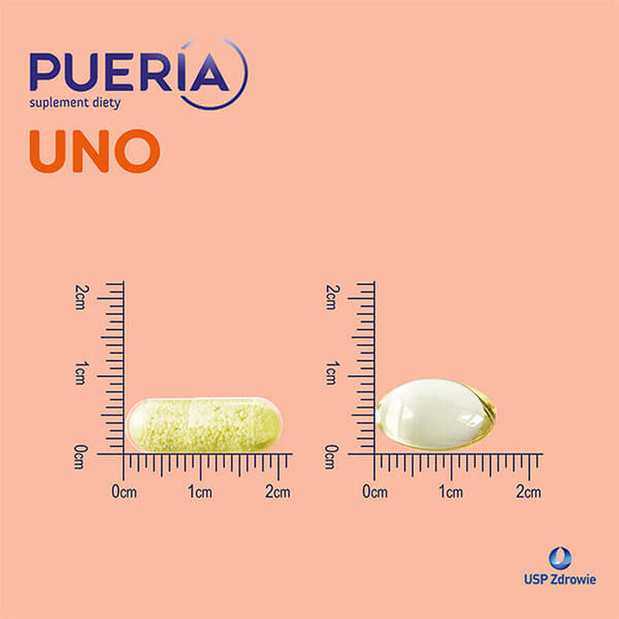 Pueria Uno, 60 capsules