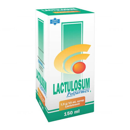 Lactulosum 7,5 g/ 15 ml, Sirup, 150 ml