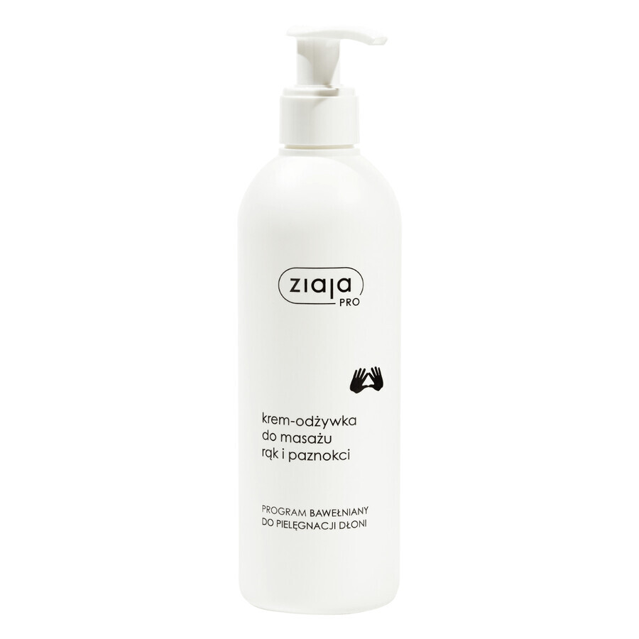 Ziaja Pro, crema-acondicionador para masaje de manos y uñas, 270 ml