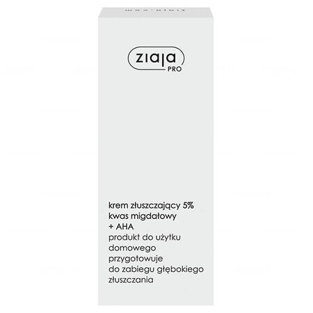 Ziaja Pro, crema exfoliante 5% ácido mandélico + AHA, 50 ml