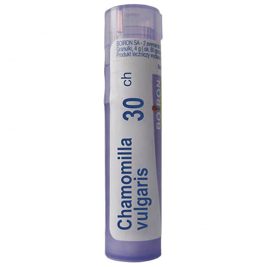 Boiron, Chamomilla vulgaris 30 CH, granules, 4 g