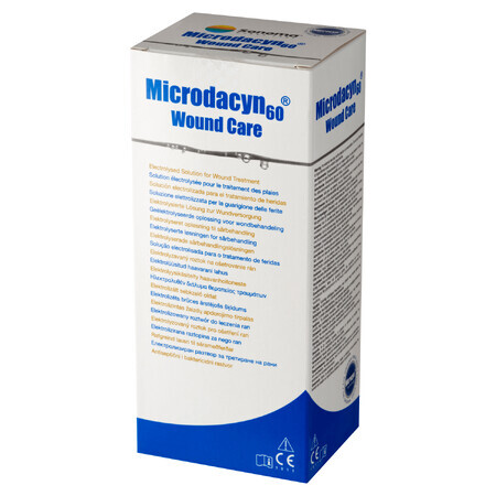 Microdacyn 60 Wound Care, elektrolytische Wundpflegelösung, 250 ml