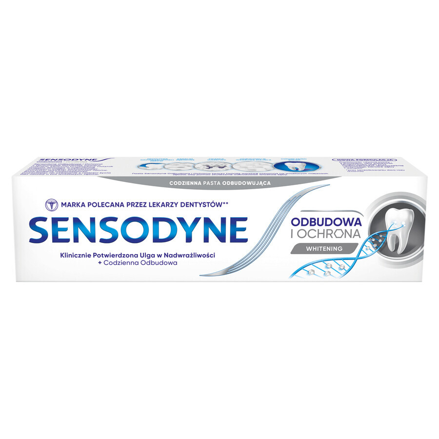 Sensodyne Restoration and Protection Whitening, whitening toothpaste for hypersensitive teeth, 75 ml