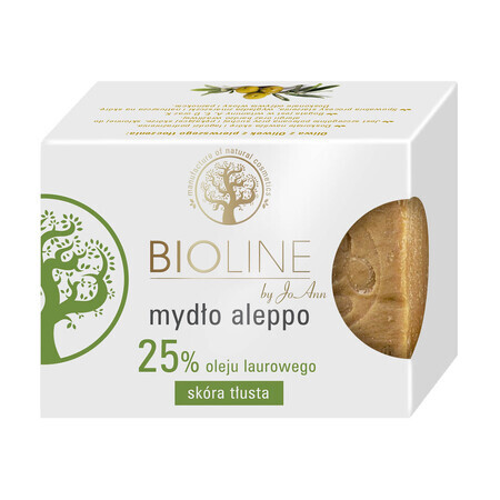 Bioline, Aleppo-Seife 25% Lorbeeröl, 200 g