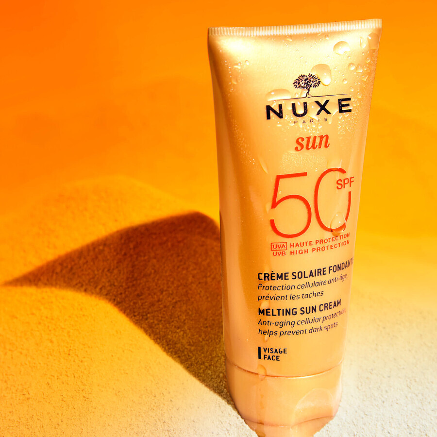 Nuxe Sun, cremă de plajă facială delicioasă, SPF 50, 50 ml