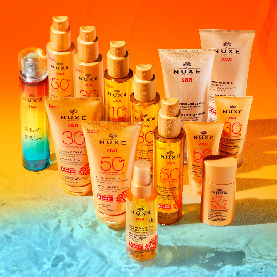 Nuxe Sun, cremă de plajă facială delicioasă, SPF 50, 50 ml