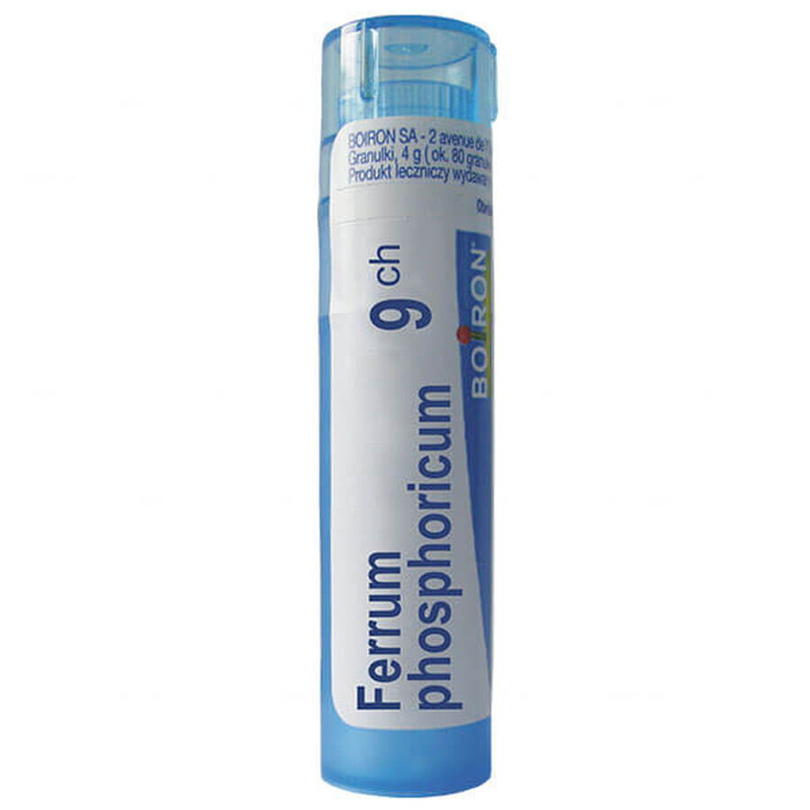 Boiron, Ferrum phosphoricum 9 CH, granules, 4 g