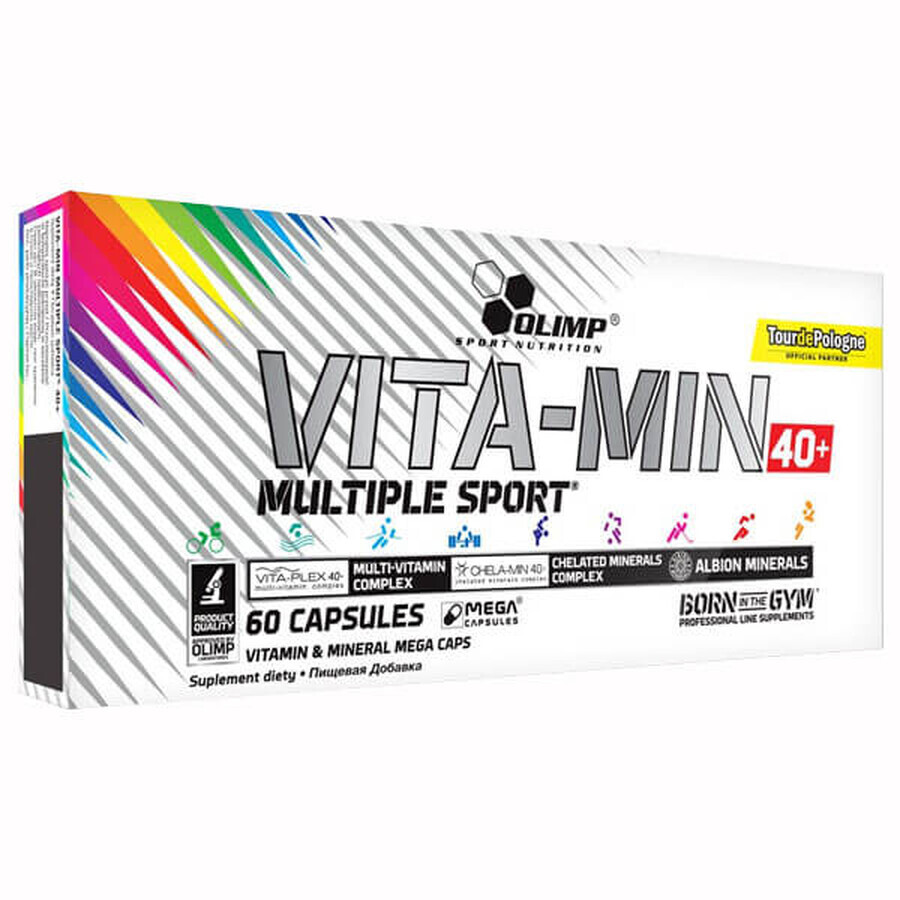 Olimp Vita-Min Multiple Sport 40+, 60 capsules