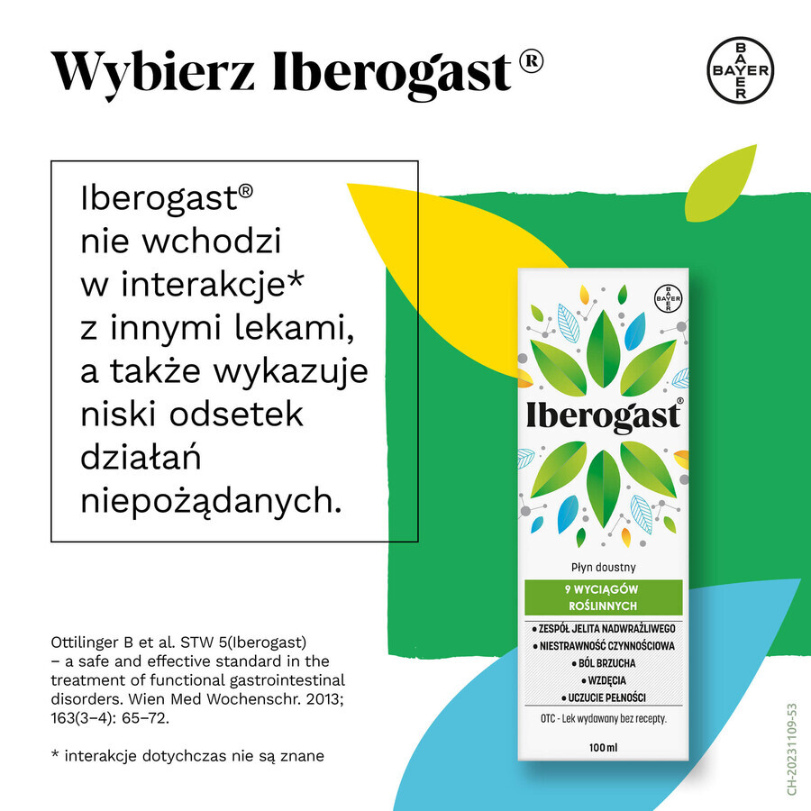 Iberogast, oral liquid, 100 ml