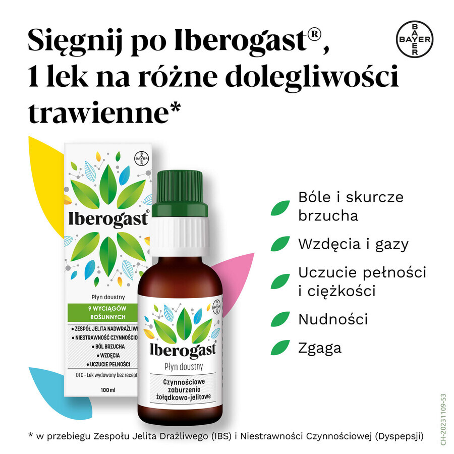 Iberogast, oral liquid, 100 ml