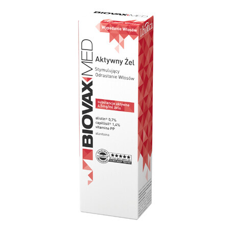 Biovax Med, aktives Gel zur Förderung des Haarwachstums, 75 ml